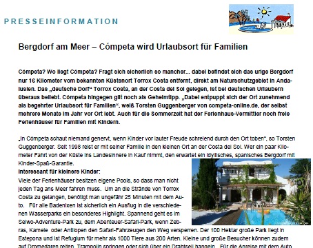 Pressemitteilung competa-online.de
