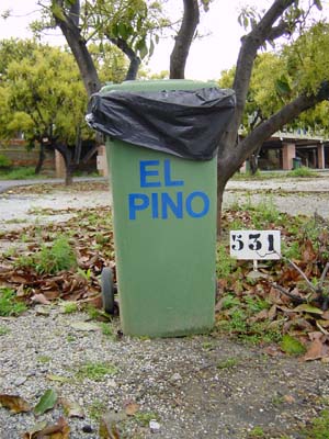 Camping El Pino im Torrox Park - März 2004