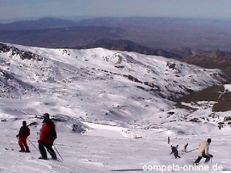 Skifahren in Andalusien - Februar 2002