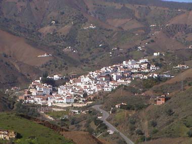 El Borge in Andalusien / Axarqua an der Costa del Sol.