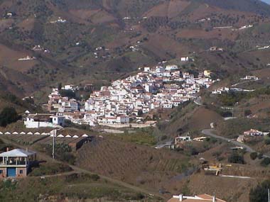 El Borge in Andalusien / Axarqua an der Costa del Sol.